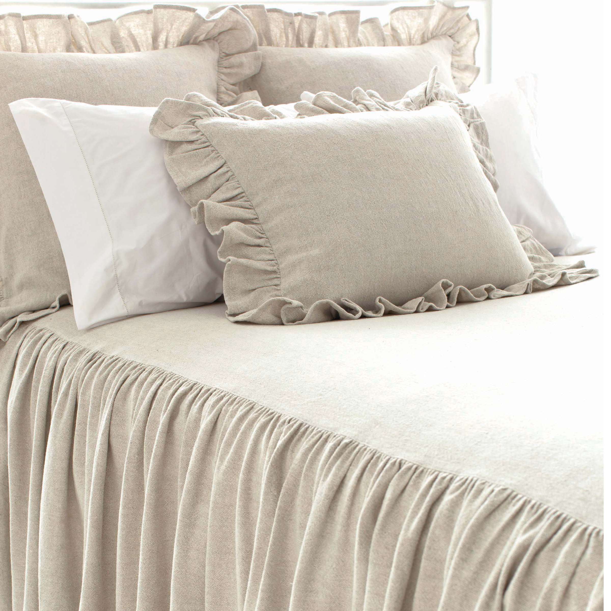 Pine Cone Hill Wilton Natural Bedspread