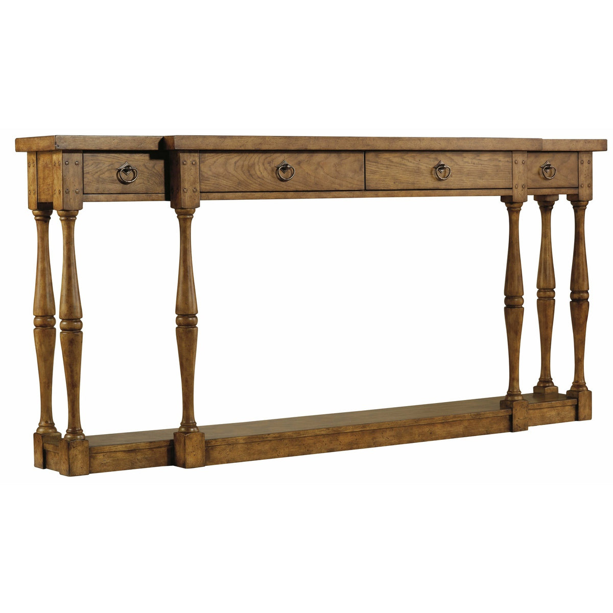 Sanctuary Four-Drawer Thin Console - Drift