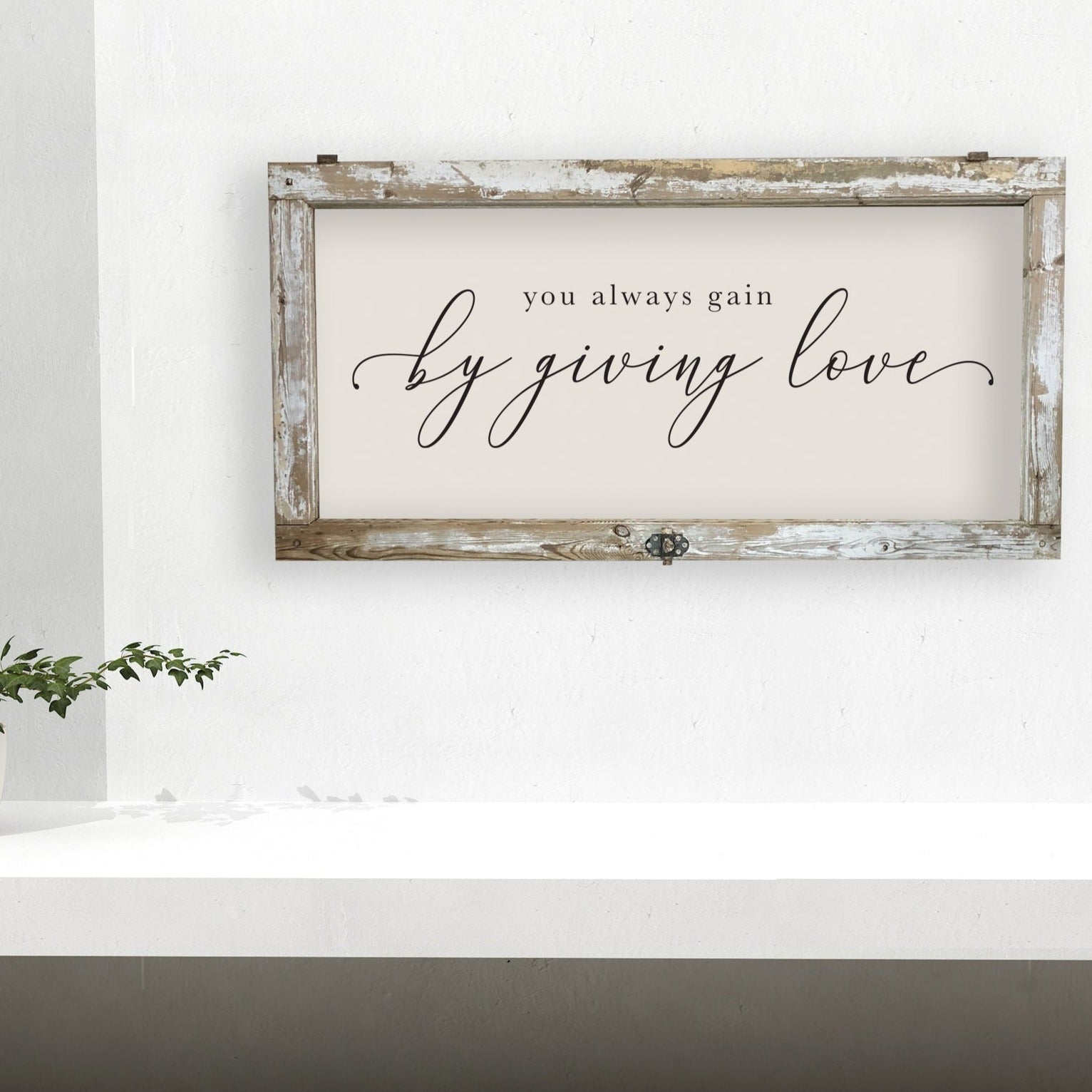 Short & Wide Holland Window With Hardware