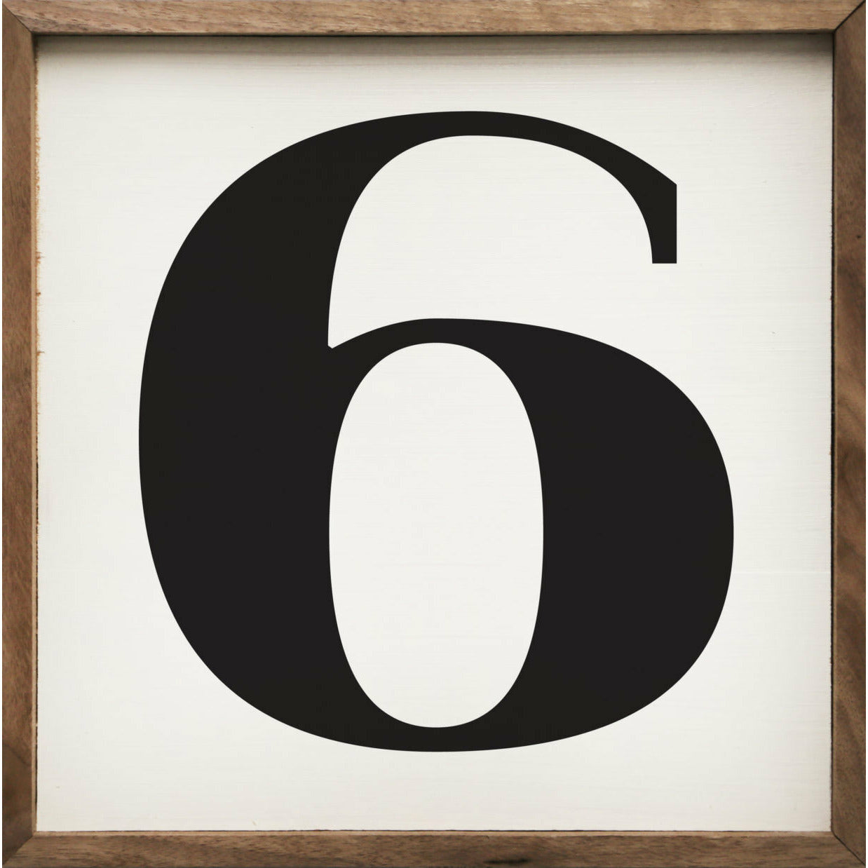 Simply One Wood Framed Print