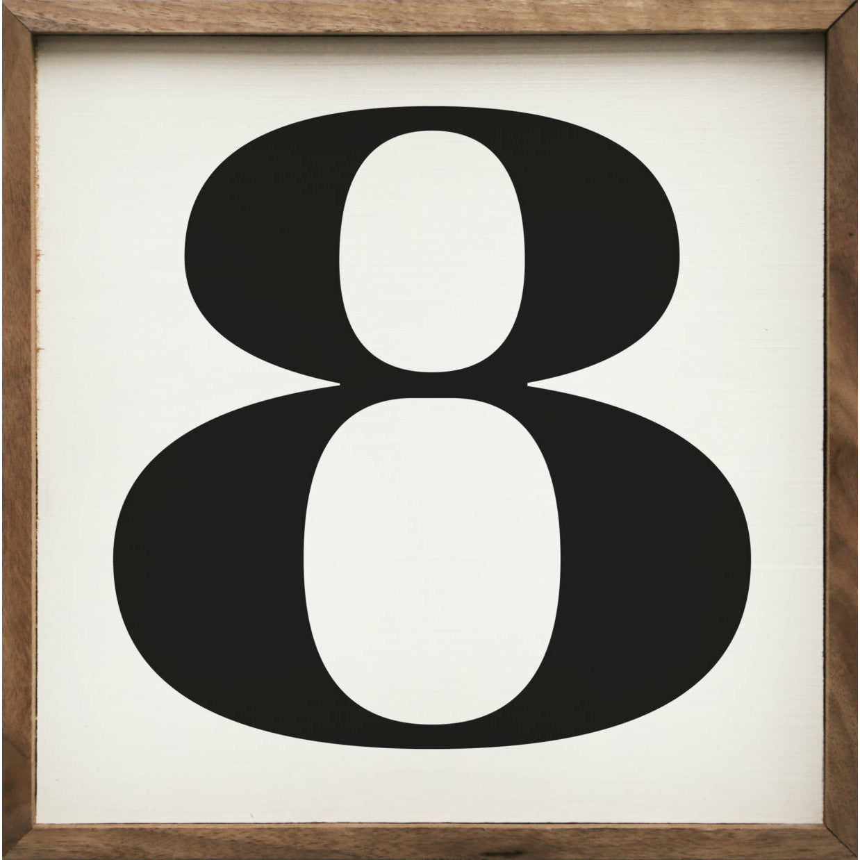 Simply One Wood Framed Print