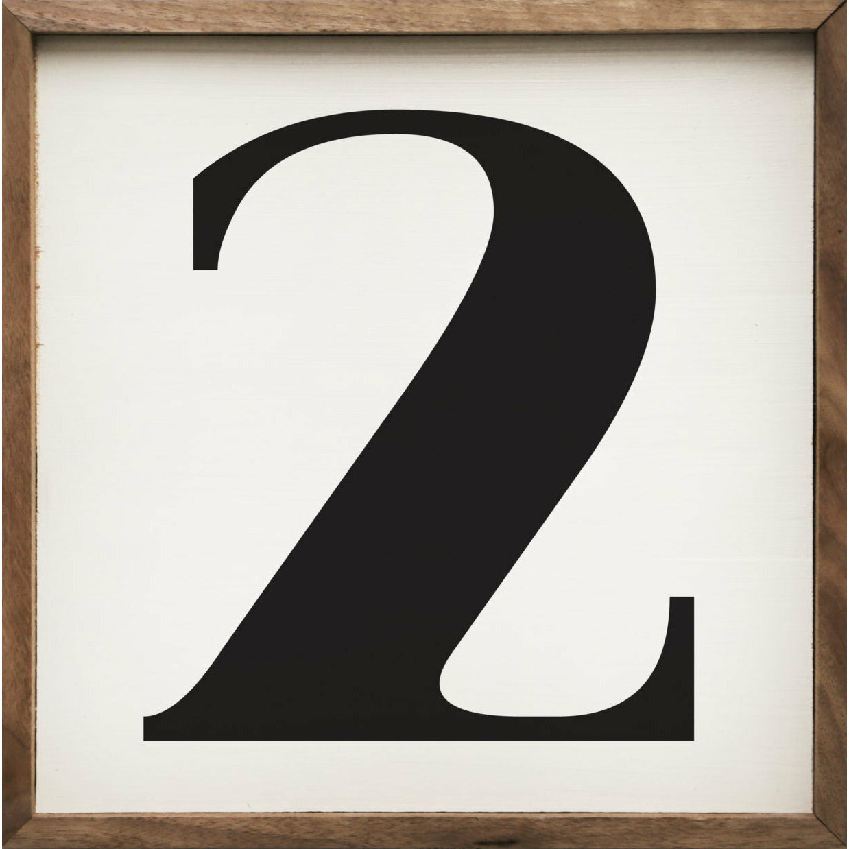 Simply One Wood Framed Print