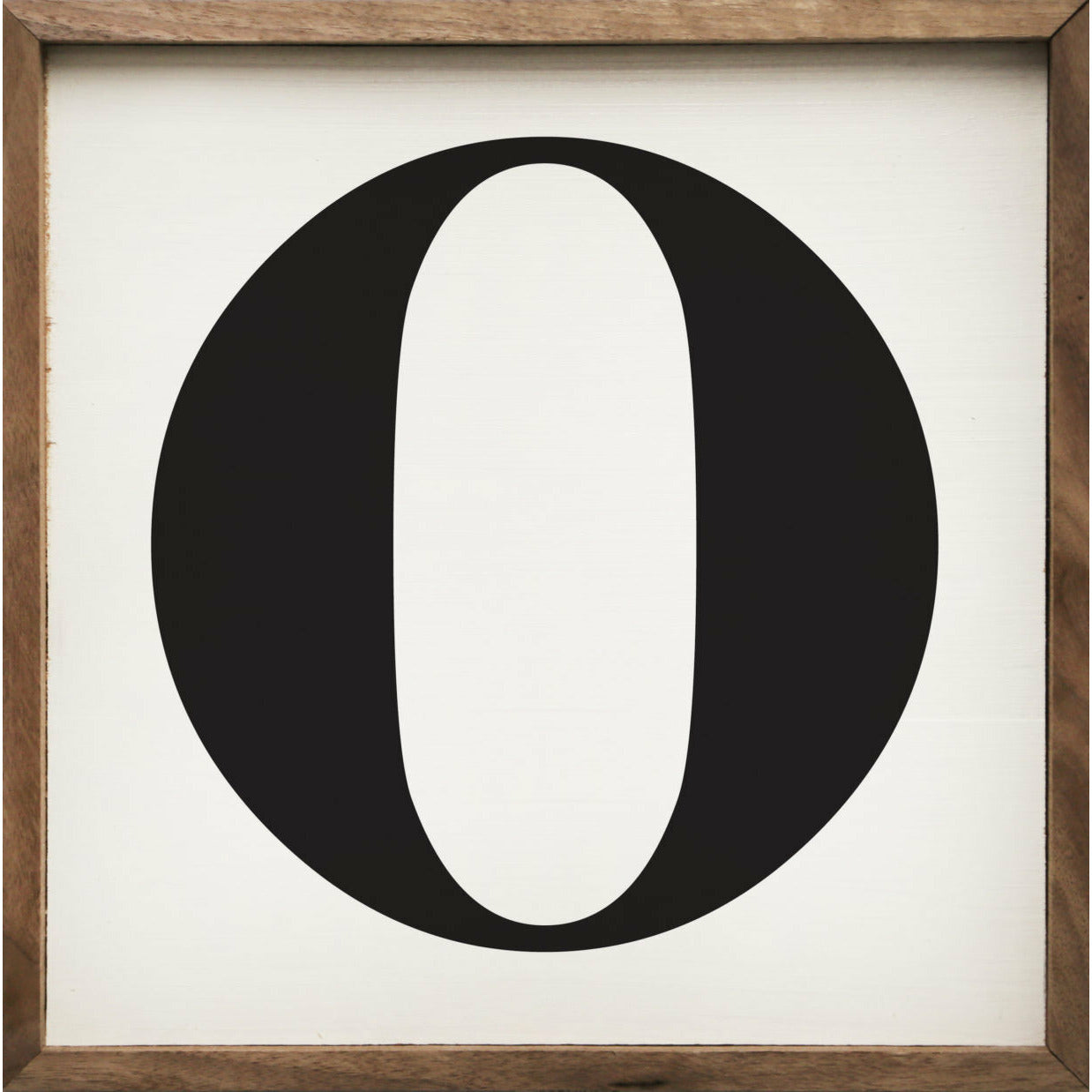 Simply One Wood Framed Print