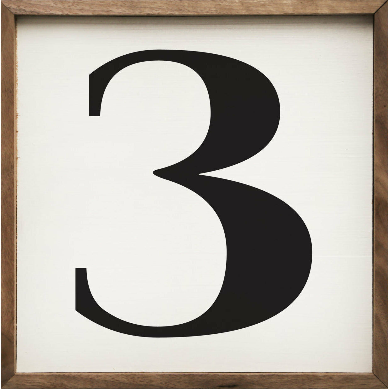 Simply One Wood Framed Print