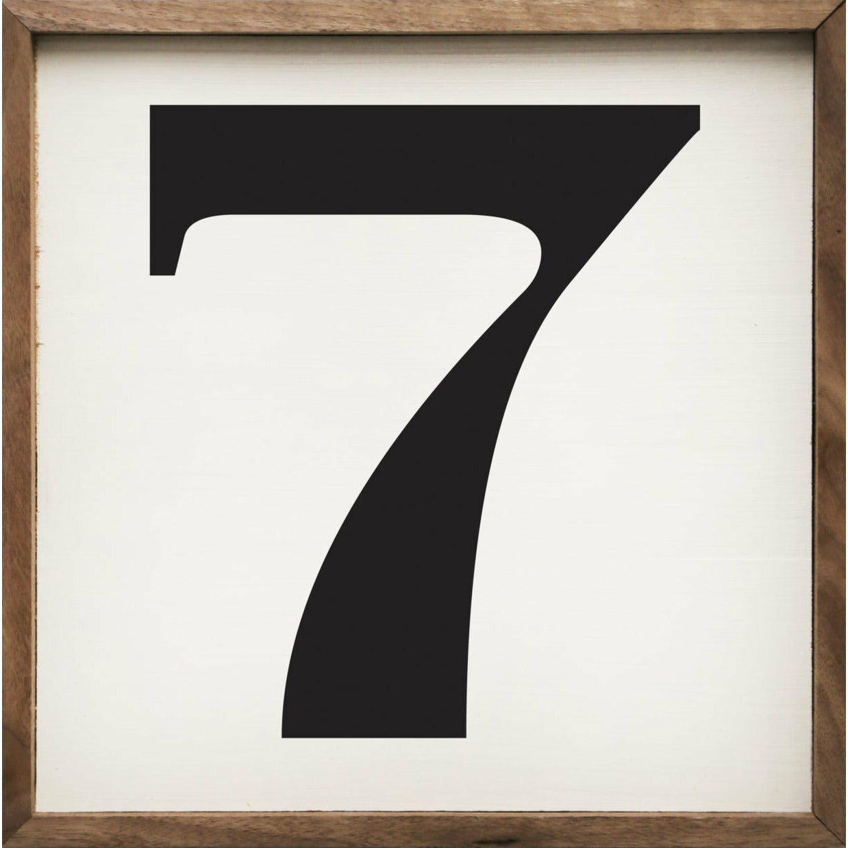 Simply One Wood Framed Print