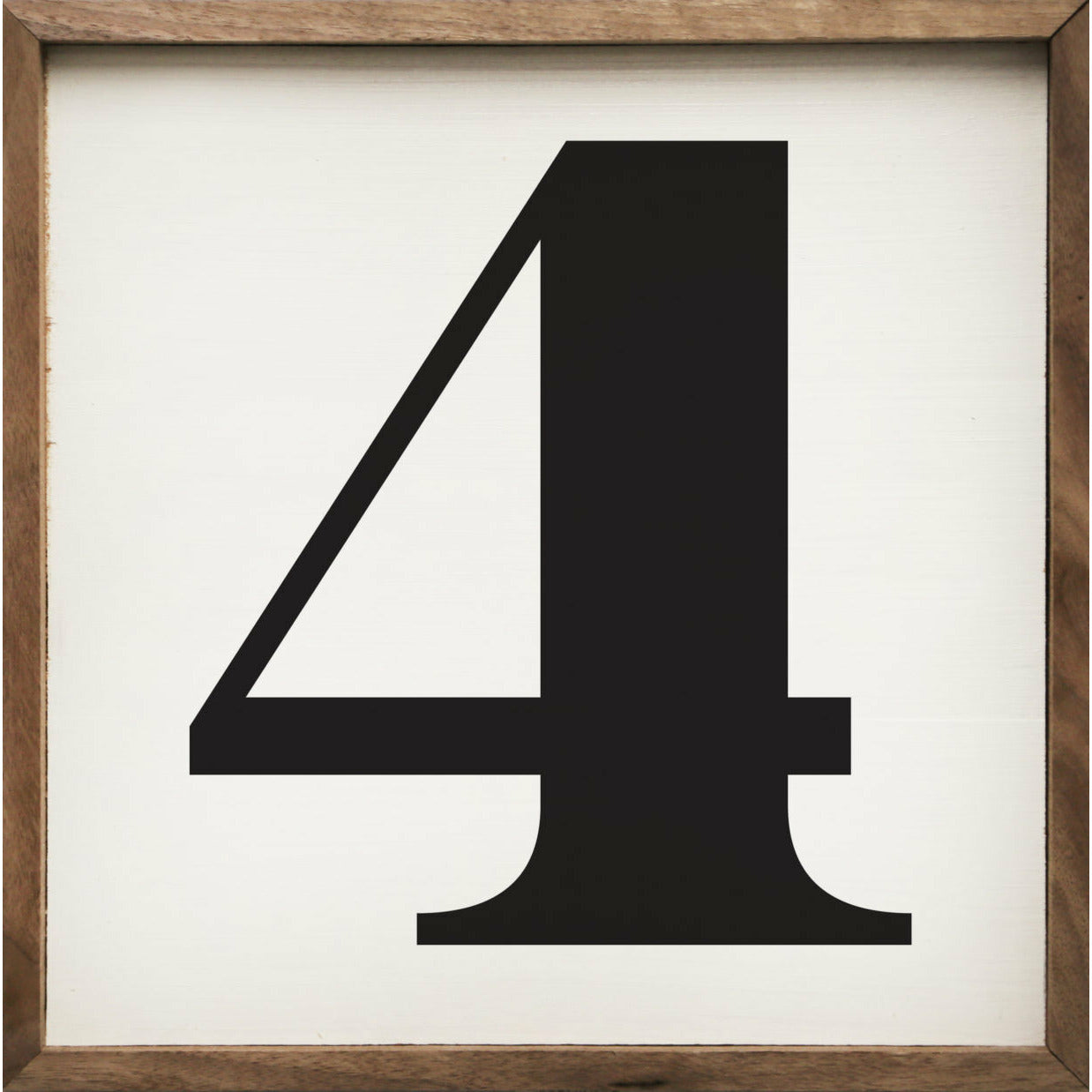 Simply One Wood Framed Print