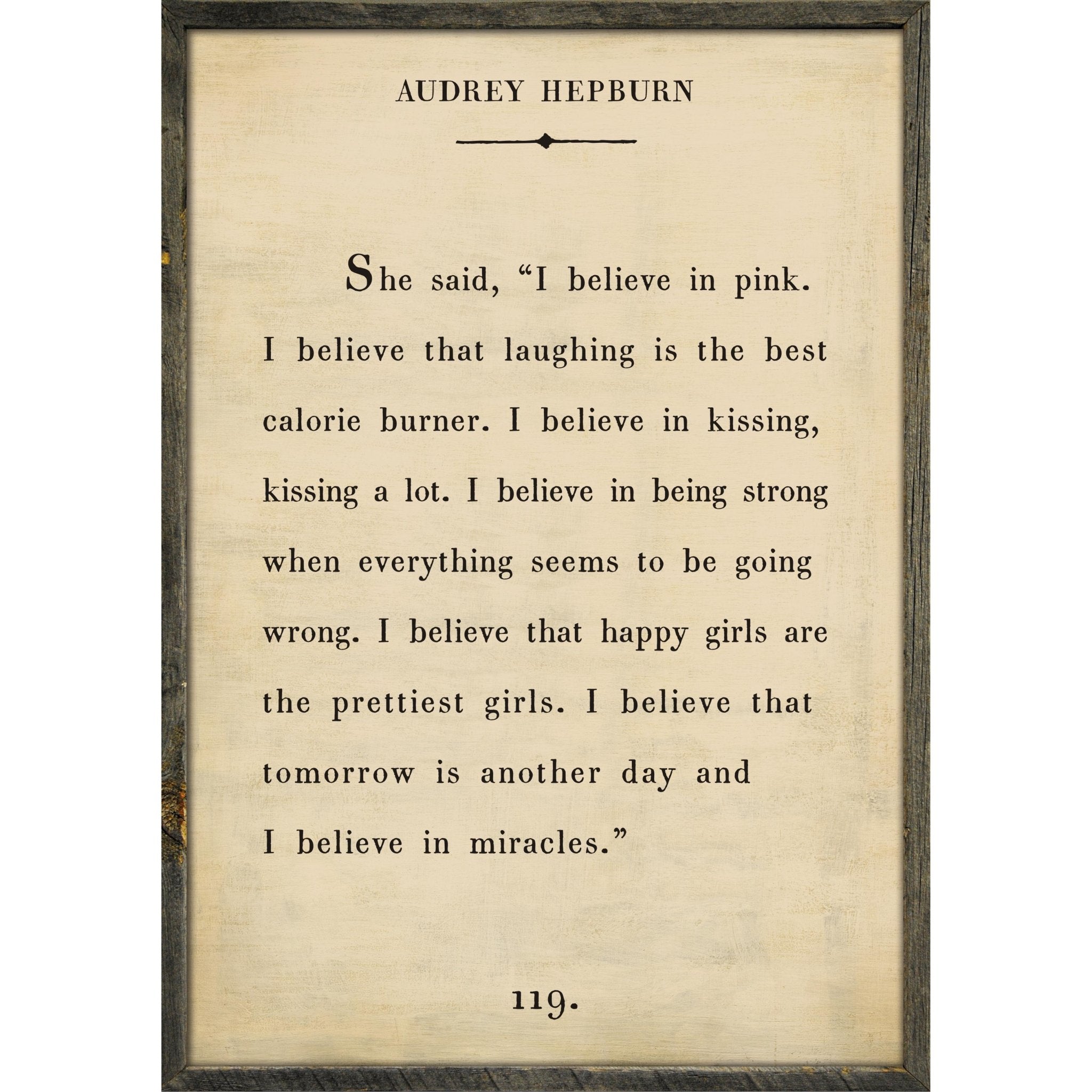 Sugarboo Designs Audrey Hepburn Art Print