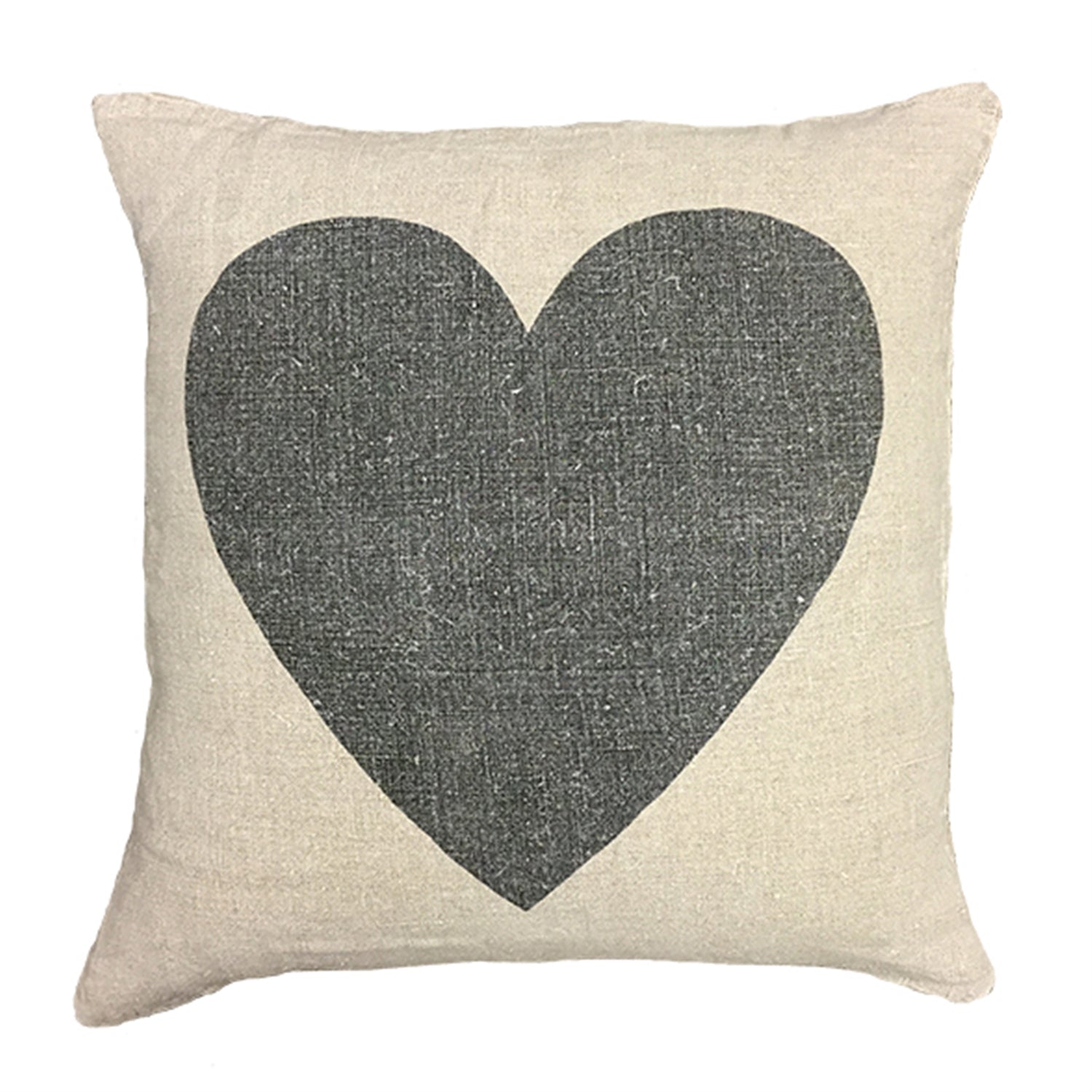 Sugarboo Designs Black Heart Pillow