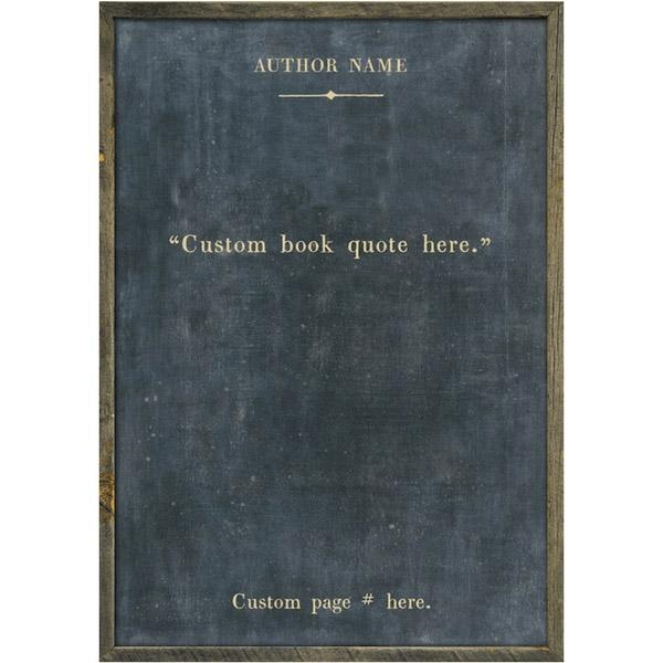 Sugarboo Designs Custom Book Quote Art Print