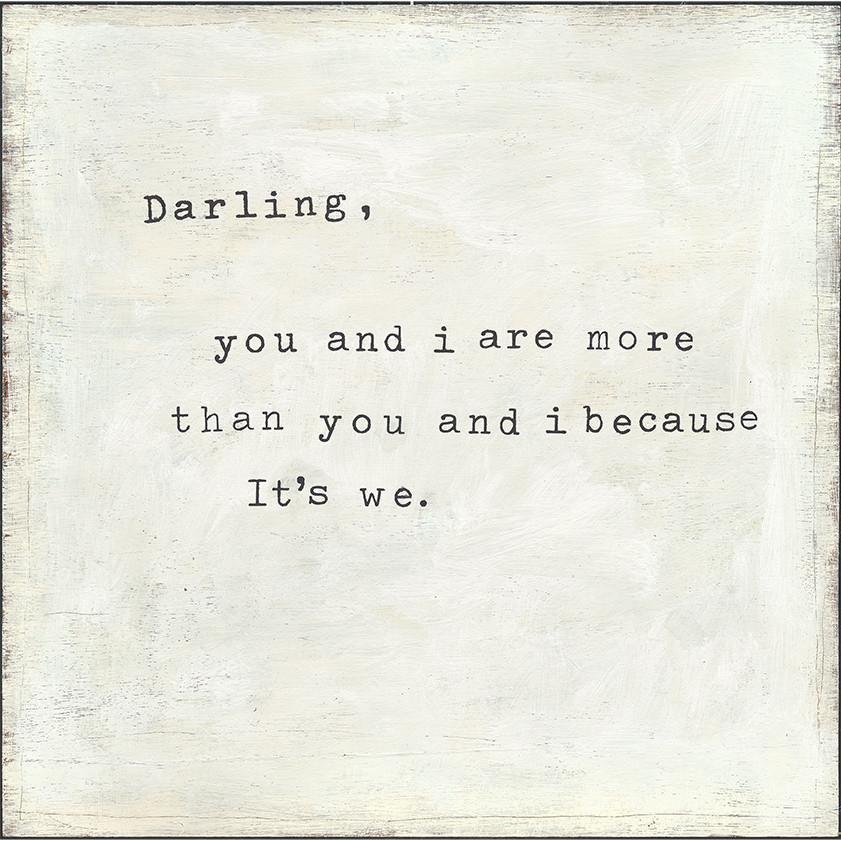 Sugarboo Designs Darling You And I Small Print