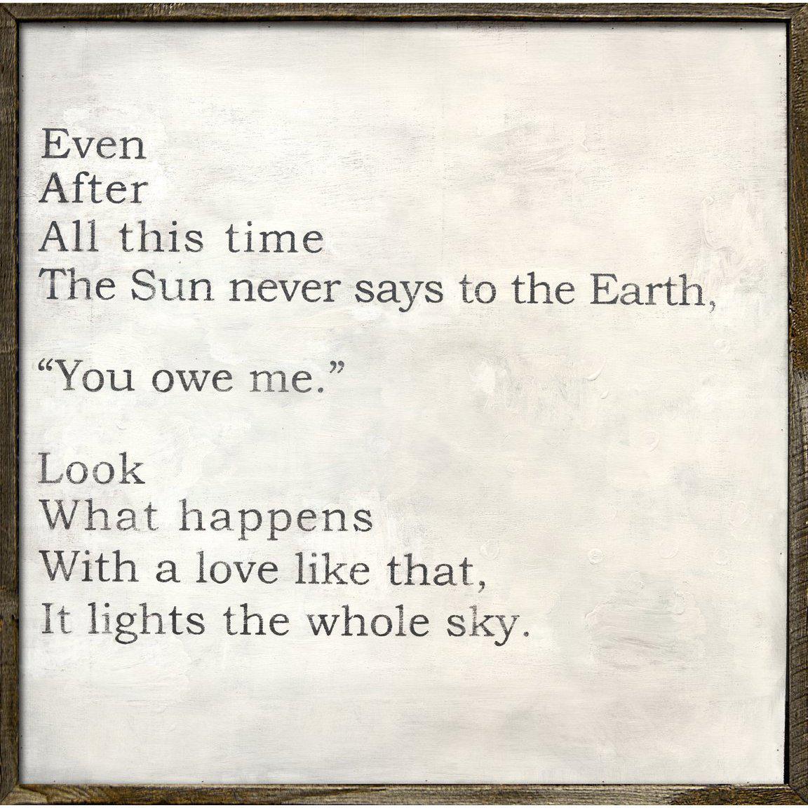 Sugarboo Designs Even After All This Time Art Print