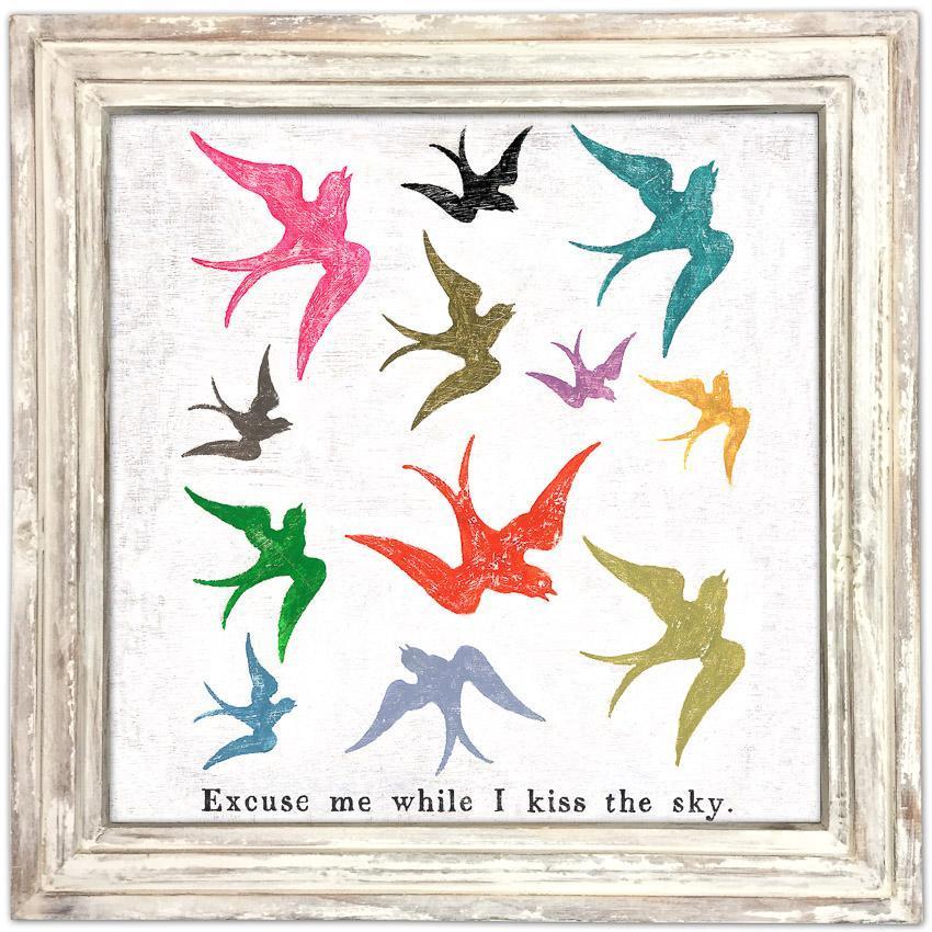 Sugarboo Designs Excuse Me While I Kiss Art Print