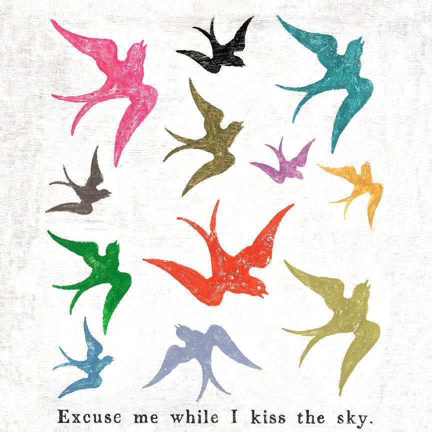 Sugarboo Designs Excuse Me While I Kiss Art Print