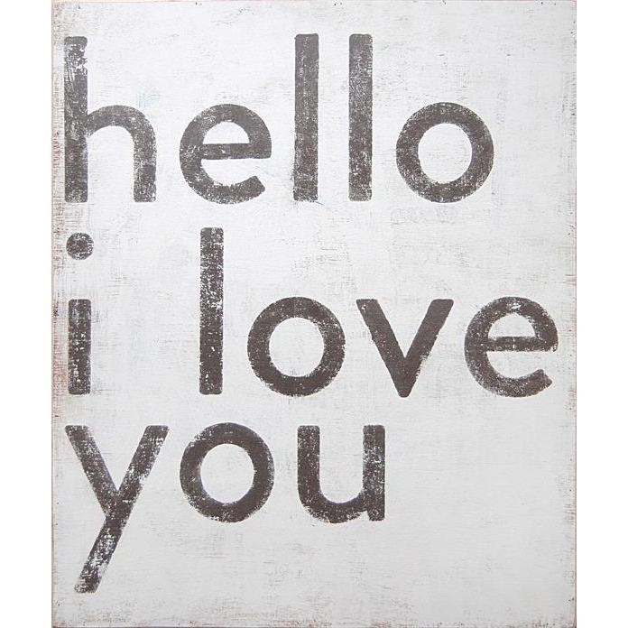 Sugarboo Designs Hello I Love You Art Print