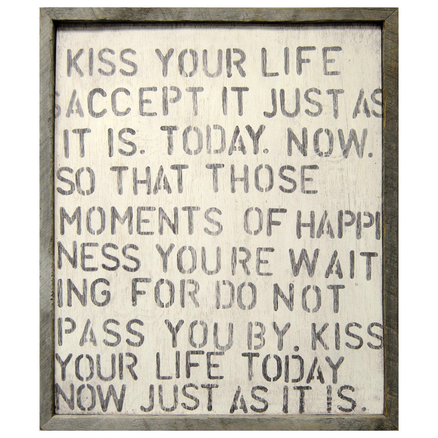 Sugarboo Designs Kiss Your Life Art Print