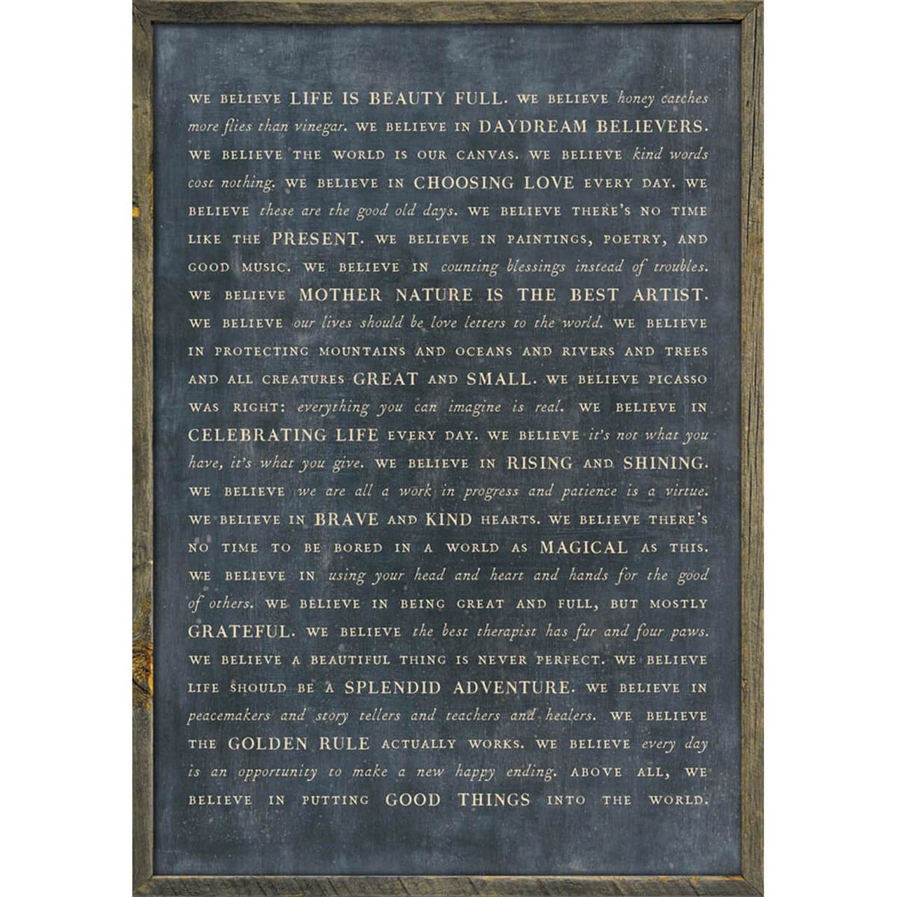 Sugarboo Designs Manifesto Art Print