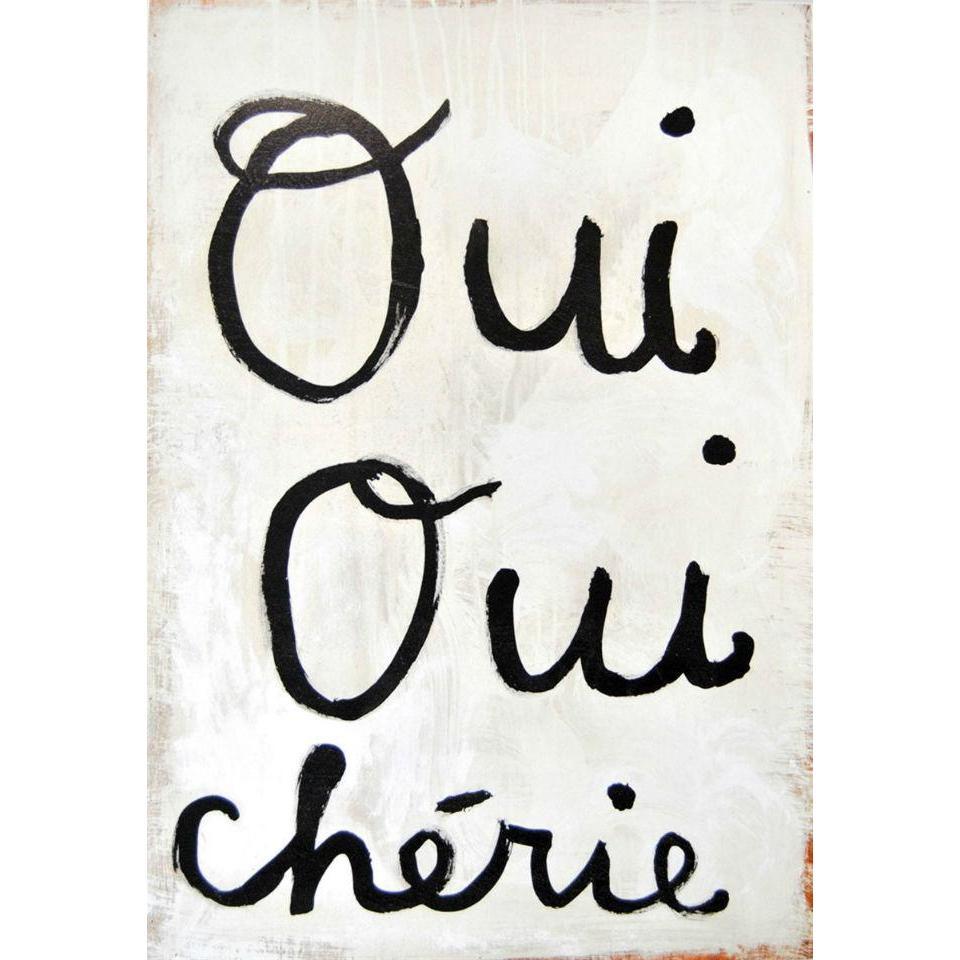 Sugarboo Designs Oui Cherie Art Print