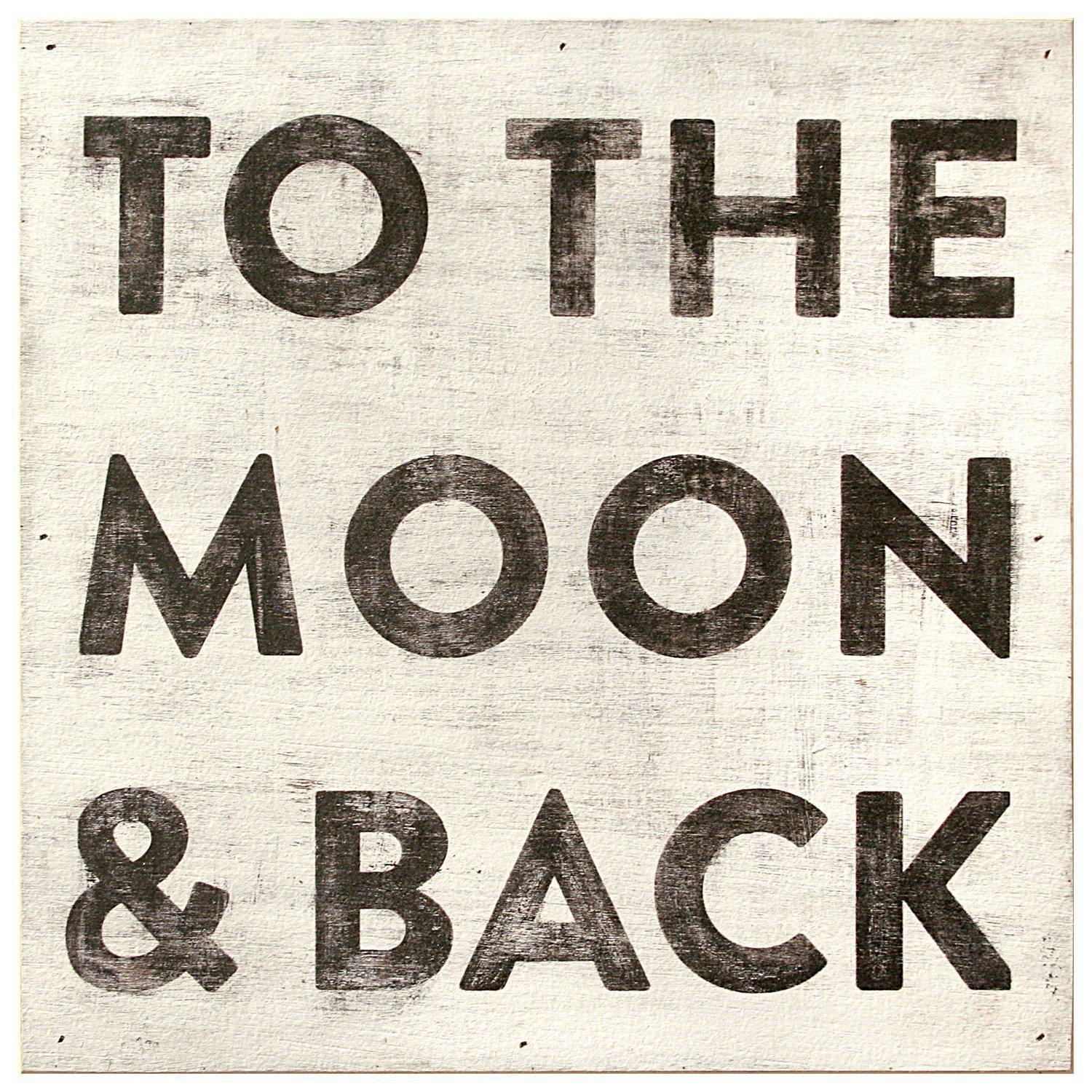 Sugarboo Designs To The Moon And Back Art Print