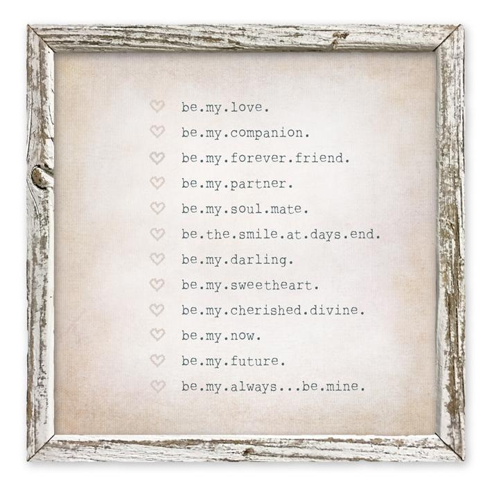 Sweet Gumball Be My Always Framed Art