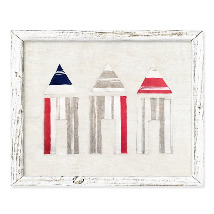 Sweet Gumball Cabanas Framed Art