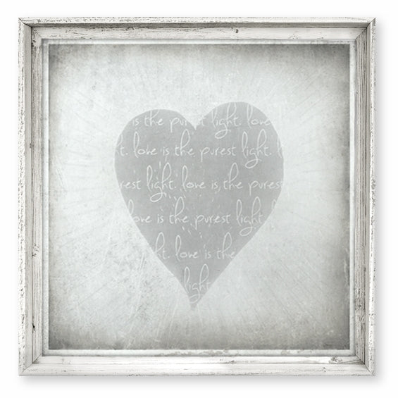 Sweet Gumball Love Is The Purest Light Framed Art