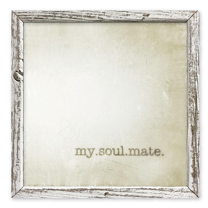 Sweet Gumball My Soul Mate Shelf Art