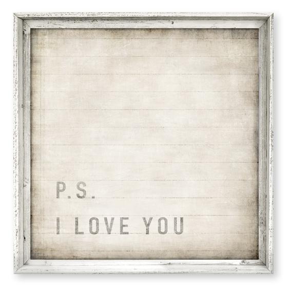 Sweet Gumball P.S. I Love You Art Print