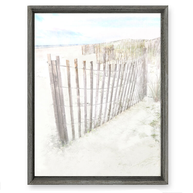 Sweet Gumball Sand Dunes Framed Art