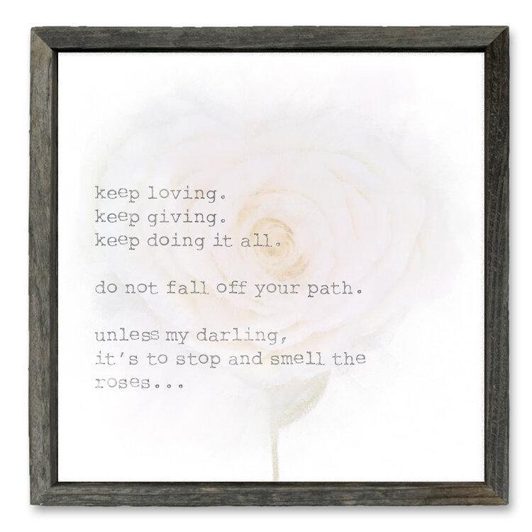 Sweet Gumball Smell The Roses Framed Art