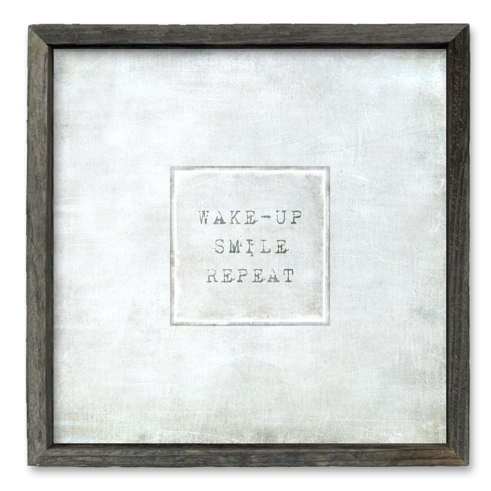 Sweet Gumball Wake Up Smile Repeat Shelf Art