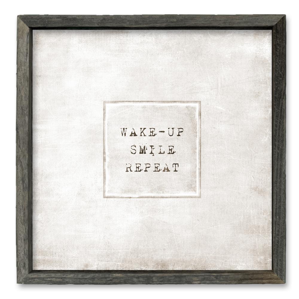 Sweet Gumball Wake Up Smile Repeat Shelf Art