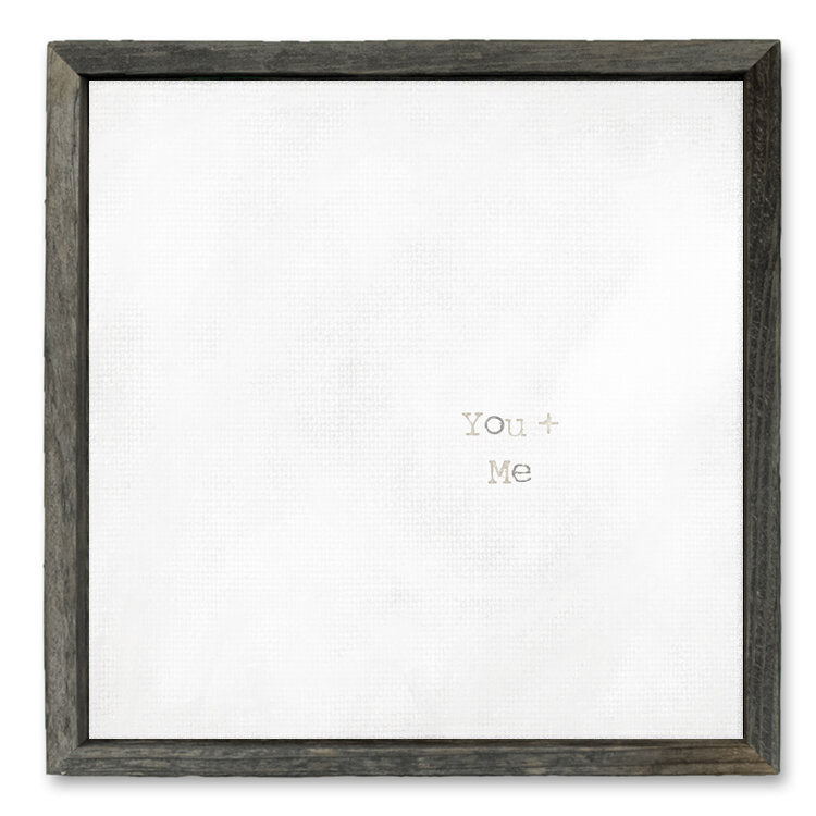 Sweet Gumball You + Me Framed Art