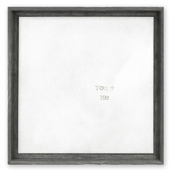 Sweet Gumball You + Me Framed Art