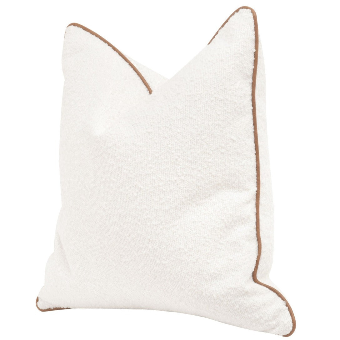 The Not So Basic 22" Boucle Snow Essential Pillow