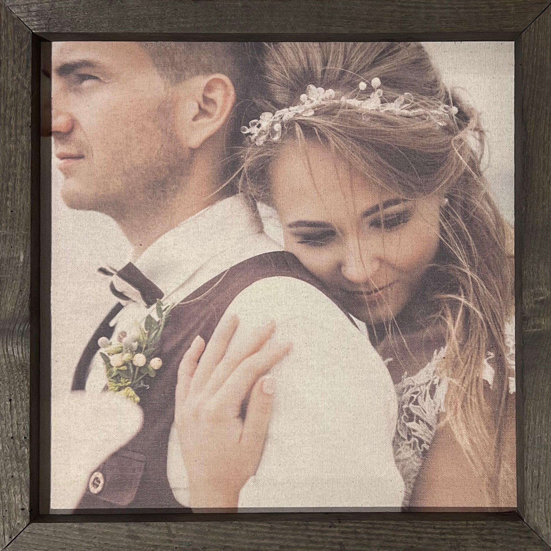 Thin Canvas Photo Frame