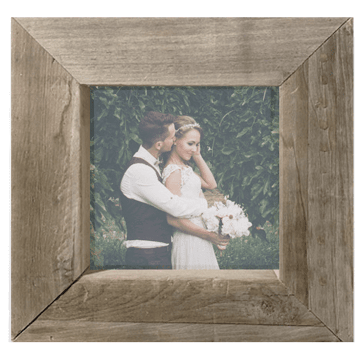 Timberwood Canvas Photo Frame