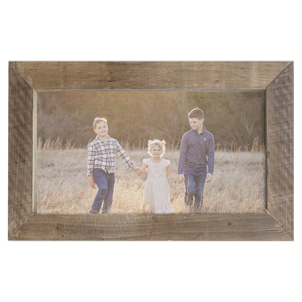 Timberwood Canvas Photo Frame