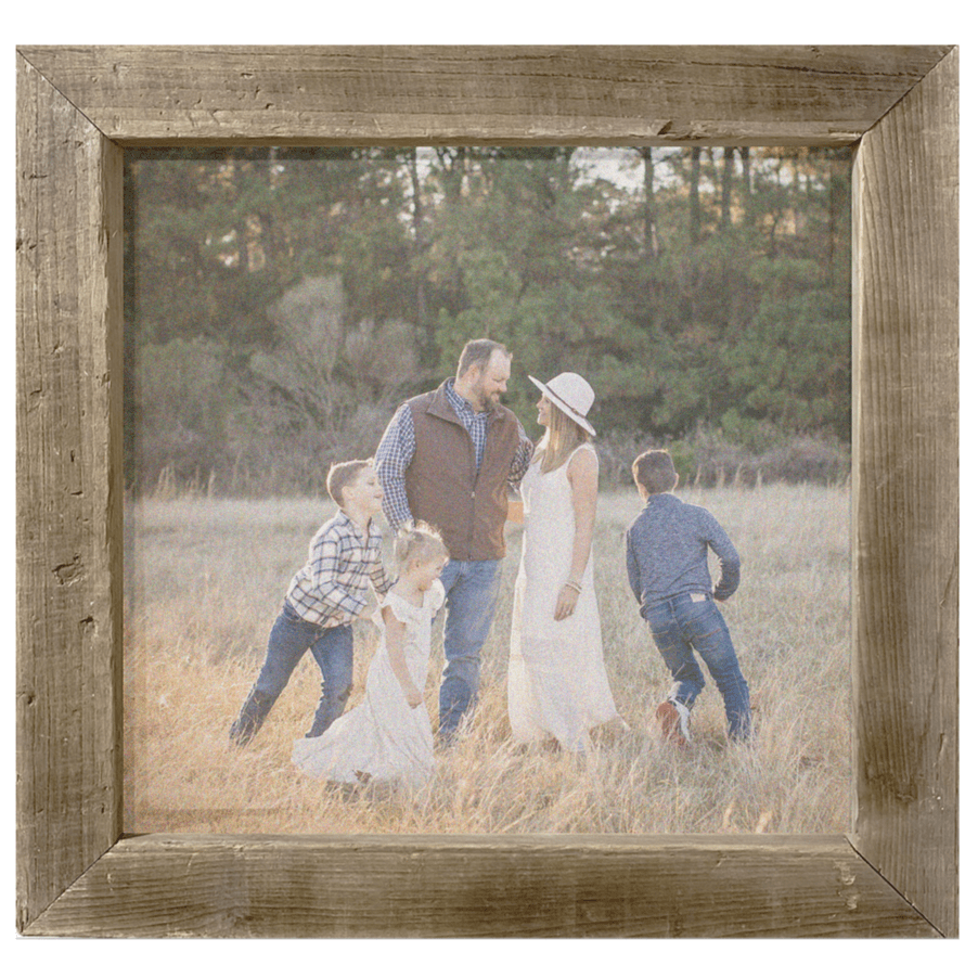 Timberwood Canvas Photo Frame