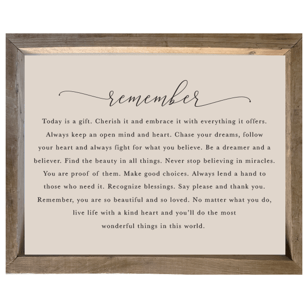 Timberwood Canvas Print 37x47