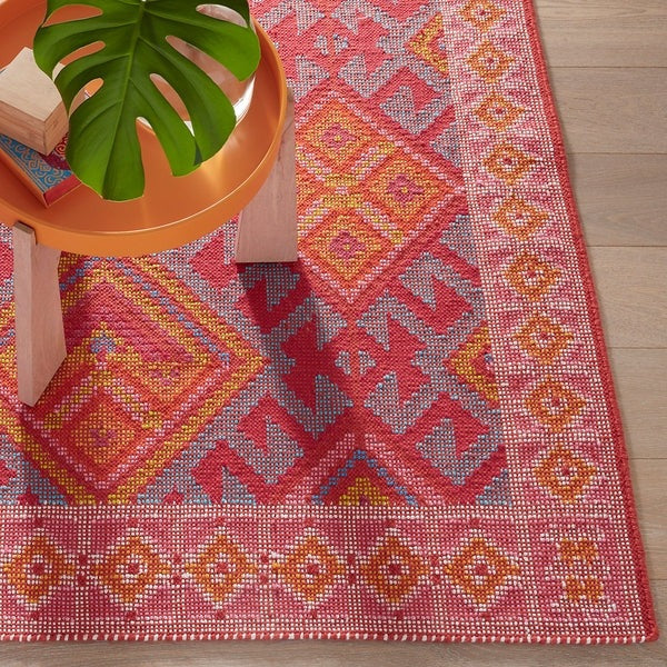 Valencia Kilim Spice Handwoven Indoor/Outdoor Rug