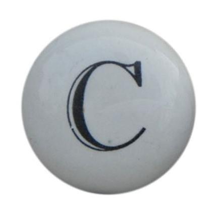 Vintage Alphabet Knob