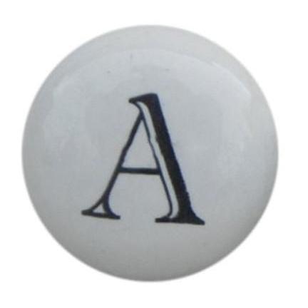 Vintage Alphabet Knob
