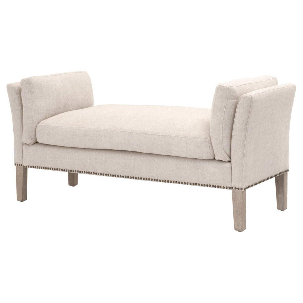 Warner Bisque French Linen Bench