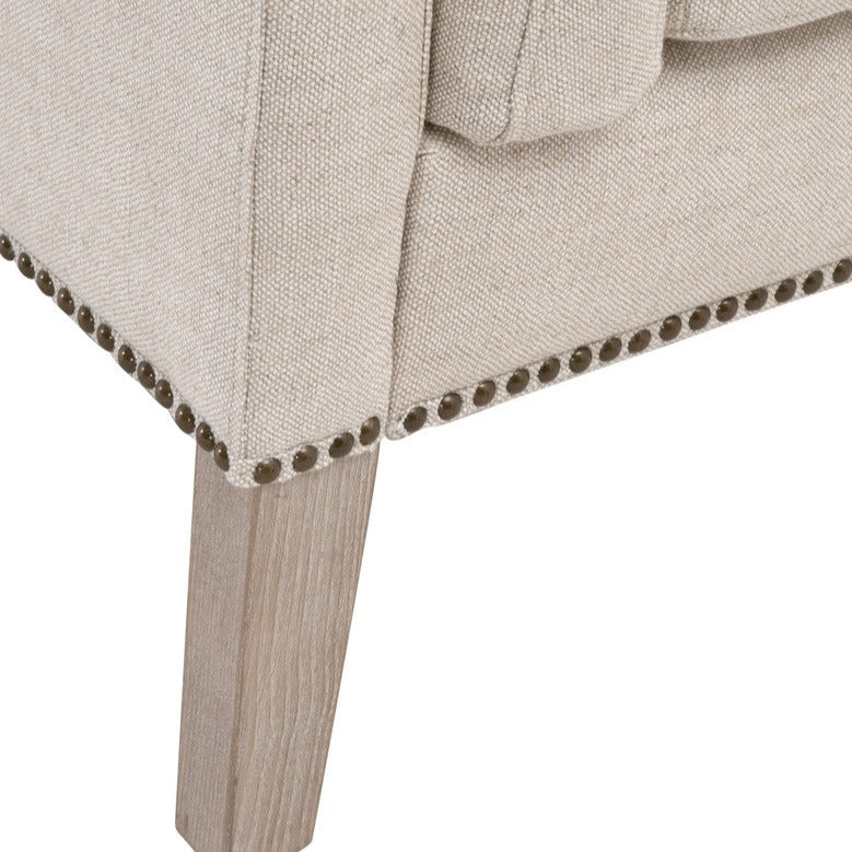 Warner Bisque French Linen Bench