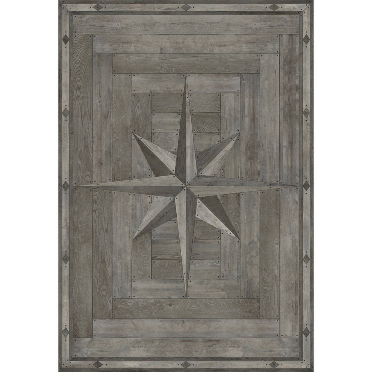 Williamsburg 18th Century Joinery A Forest Grove Vinyl Floor Cloth