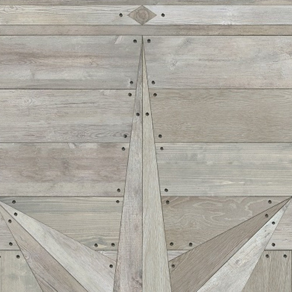 Williamsburg 18th Century Joinery Everlasting Grain Vinyl Floor Cloth