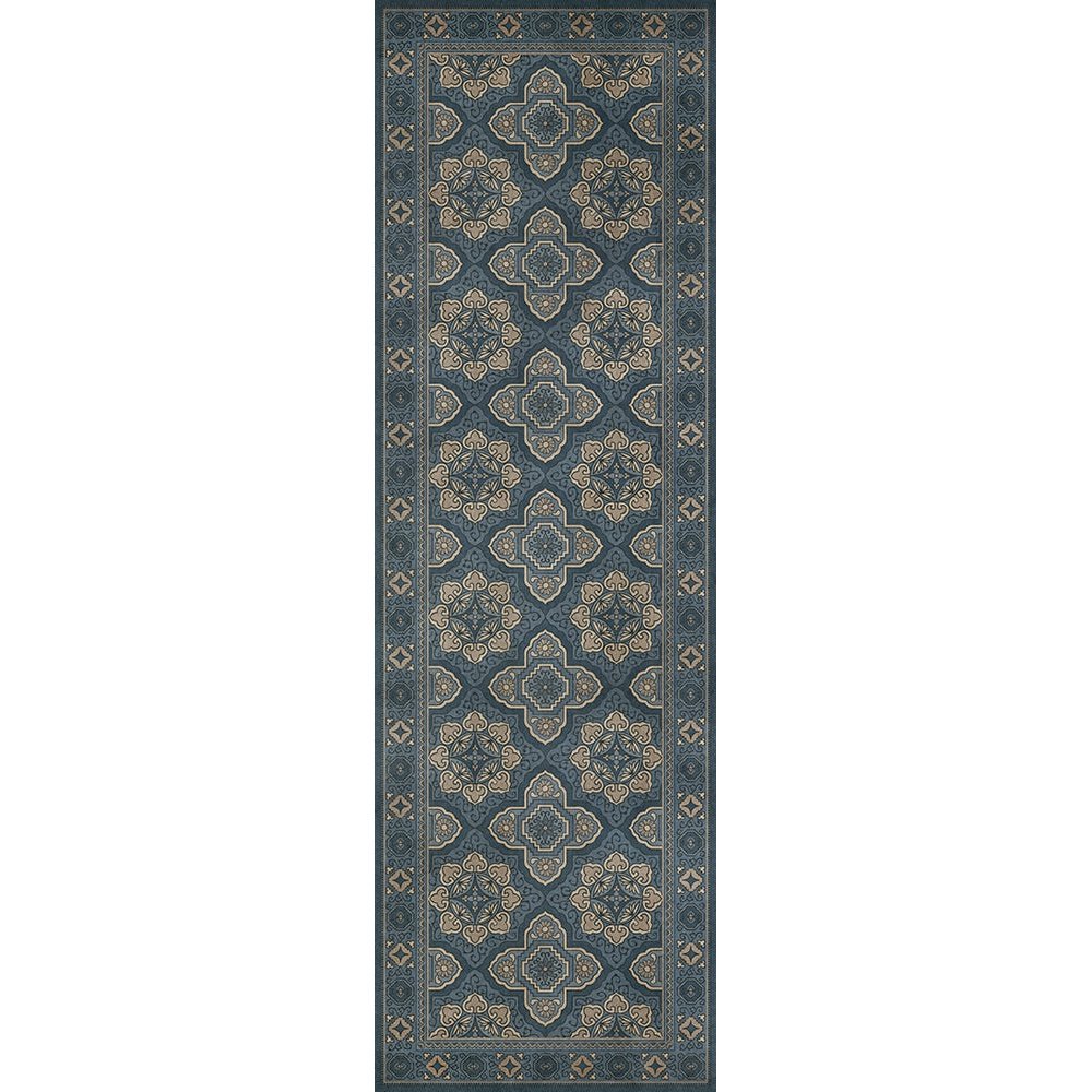 Williamsburg Antiquary Galleys Vinyl Floor Cloth