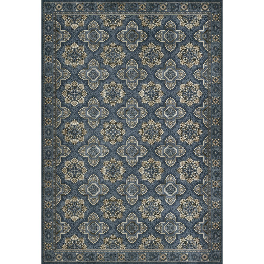 Williamsburg Antiquary Galleys Vinyl Floor Cloth