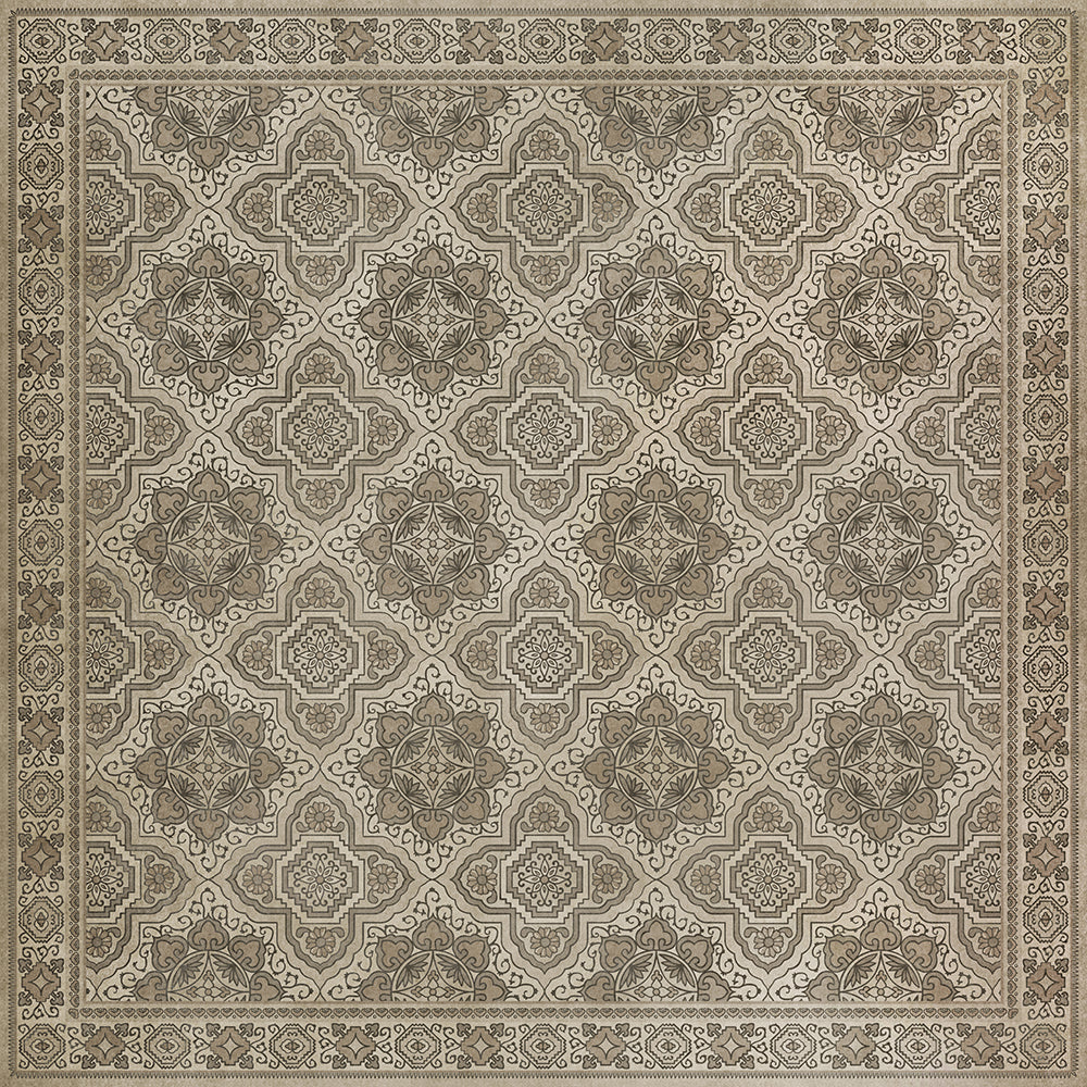 Williamsburg Antiquary Holograph Vinyl Floor Cloth