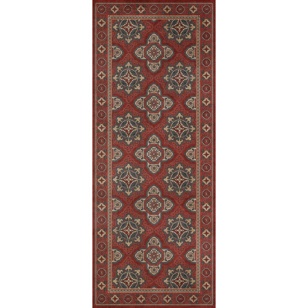 Williamsburg Antiquary Provenance Vinyl Floor Cloth